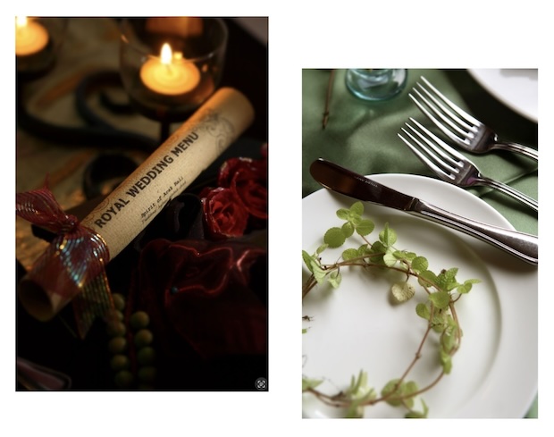 テーブルセットアップ